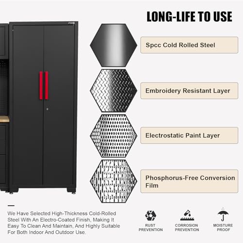 Garage Storage Cabinet System (12 Count)