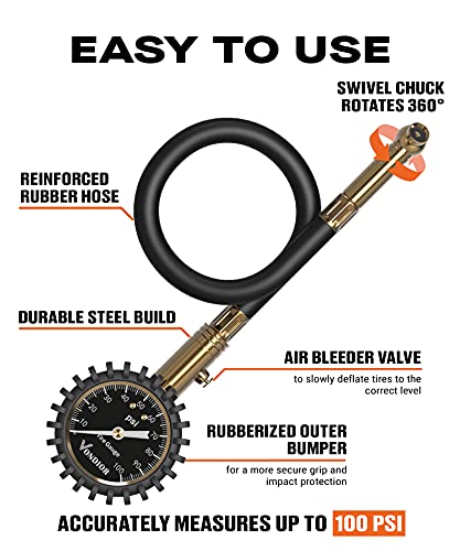 Tire Pressure Gauge for Cars