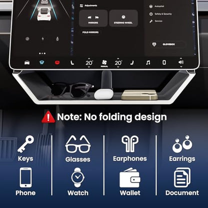 for Model Y Juniper & Model Y L Under Screen Storage Organizer 2025