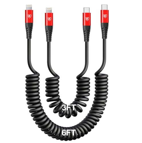 USB Type C to Lightning Cable [3FT (2 Count)