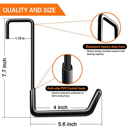 Rafter Hanger Hook Garage Bike Hooks Ladder Hanger Large S Hooks for Hanging
