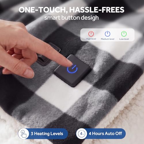 12 Volt Electric Portable Heated Car Blanket