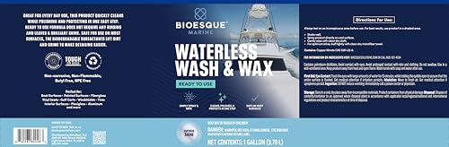 Marine Waterless Wash & Wax (128 Fl Oz)
