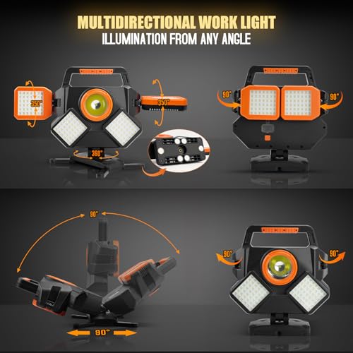 5000LM Rechargeable Work Light