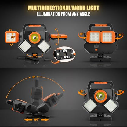 5000LM Rechargeable Work Light