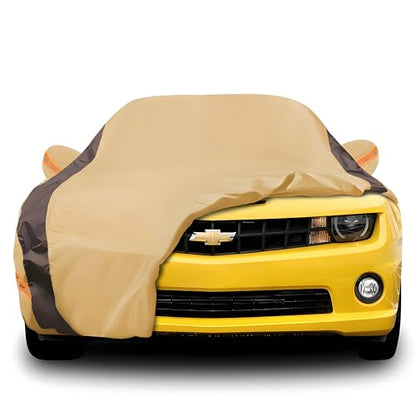 Camaro Car Cover Waterproof All Weather Compatible with Chevy Camaro
