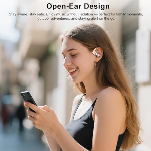 Open Ear Headphones for Sports & Work