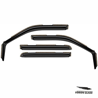 in Channel Extra Durable Rain Guards for Ford F250 to F550 Super Duty 2017