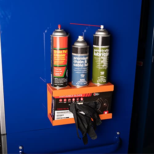 23126 Orange Magnetic Glove Dispenser