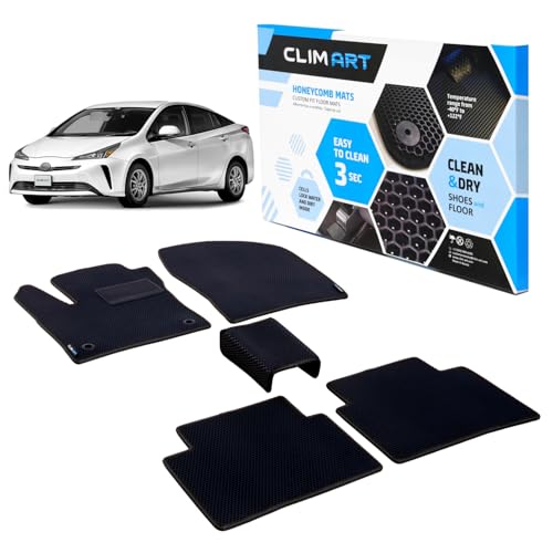 All Weather Car Floor Mats Compatible with Toyota Prius 2016