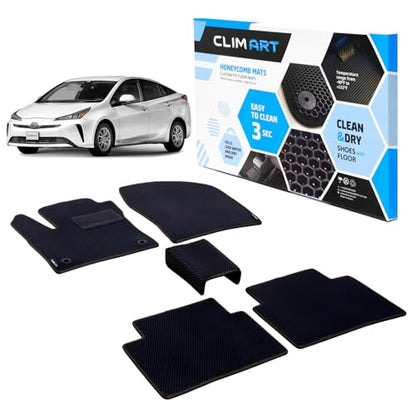 All Weather Car Floor Mats Compatible with Toyota Prius 2016