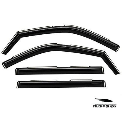 in Channel Extra Durable Rain Guards for Toyota Tundra 2022