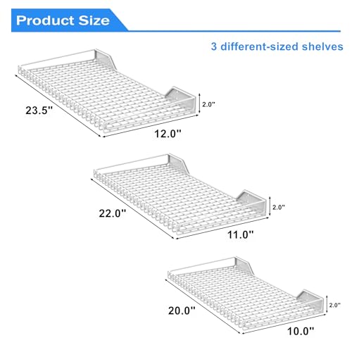 Wall Mounted Storage Shelves