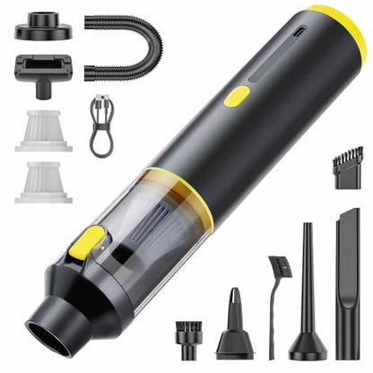 Handheld Car Vacuum Portable Cordless 3 Suction Modes