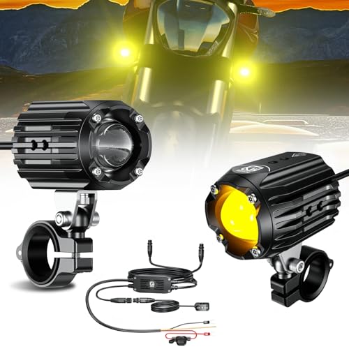 Motorcycle Auxiliary Lights Fog Lights LED Driving Light Spotlight