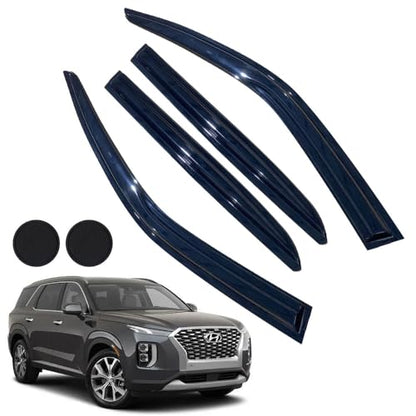 Rain Guards for Hyundai Palisade SE SEL XRT 2020 (6 Count)