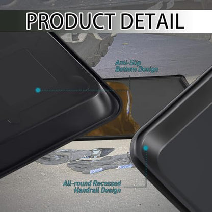 6Pcs Auto Oil Drip Pan Extra Large Oil Drip Pan for Under Car