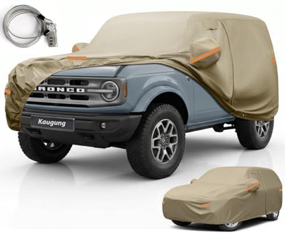 Custom Fit Car Cover for Ford Bronco Sport Bronco 2 Door 2Dr