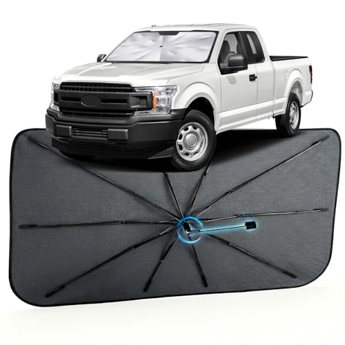 Car Windshield Sun Shade Umbrella for Ford F150 2015