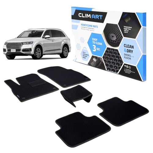 All Weather Car Floor Mats Compatible with Audi Q7 2017