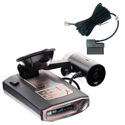 MAX 360c Radar Detector with M2 Smart Dash Cam