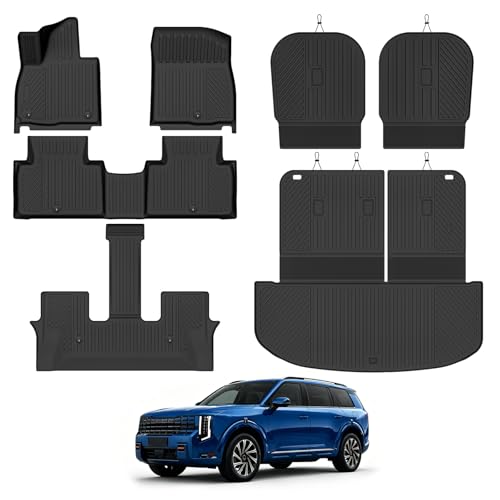 Custom Fit Floor Mats for Kia Telluride Gas Only 7 Seats 2027