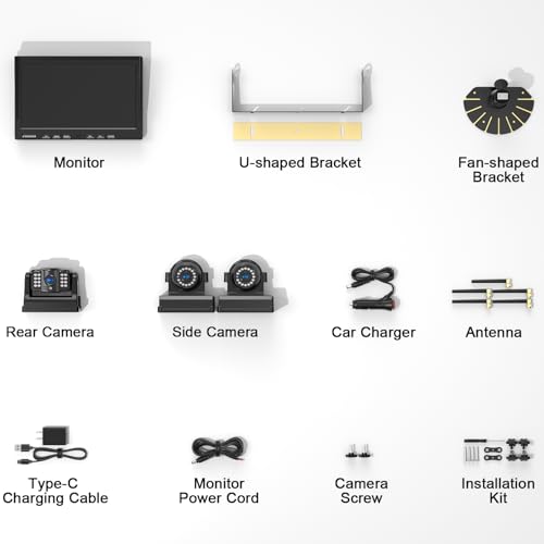 HD 10" Magnetic Wireless Backup Camera