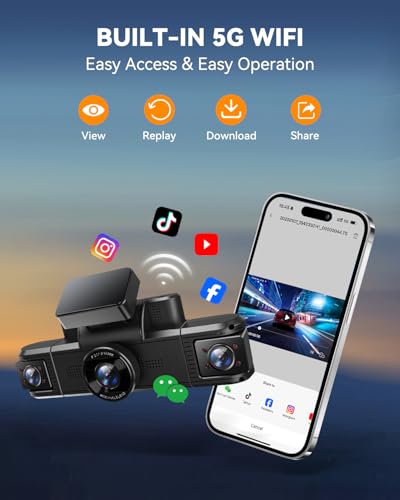 4 Channel Dash Cam 360° View