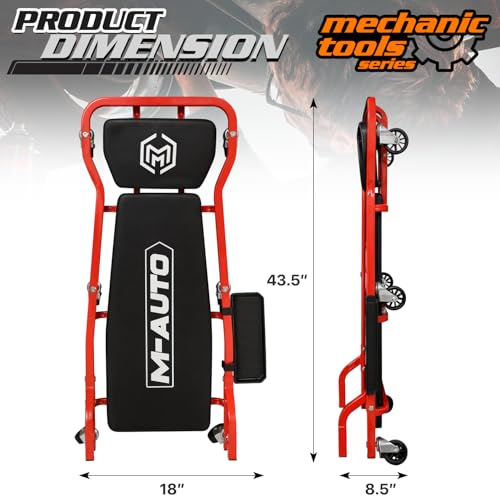 Heavy Duty Automotive Creeper with 3