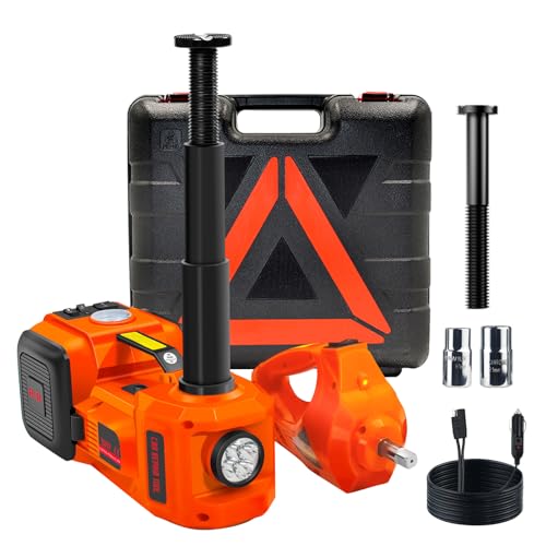 Electric Car Jack Kit 5 Ton 12V Hydraulic with Wrench