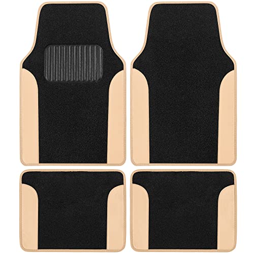 PolyPro Beige Car Seat Covers Full Set with 4