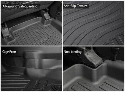 Custom Fit Floor Mats for Ford Bronco 4 (3 Count)