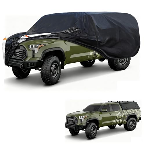 Truck Cover with Camper Shell Topper