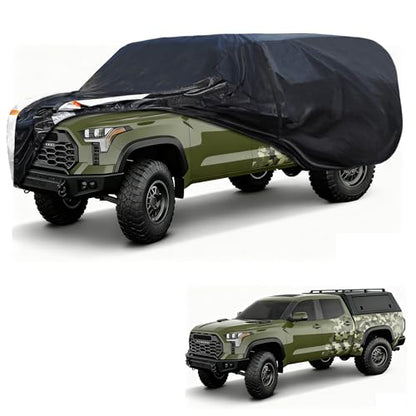 Truck Cover with Camper Shell Topper