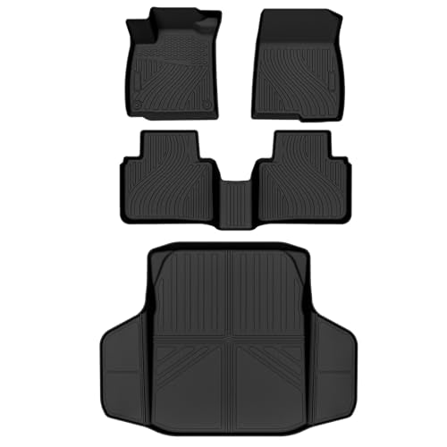 All Weather Floor Mats Cargo Mat for Honda Accord 2018 (4 Count)