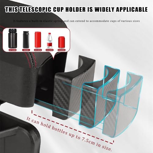 Car Armrest Storage Box Organizer for Tesla Model 3 2017