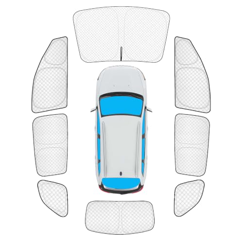 8pcs Sun Shades for Jeep Cherokee SUV 2014 (8 Count)