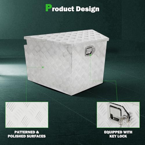 33 Inch Diamond Plate Truck Bed Tool Box