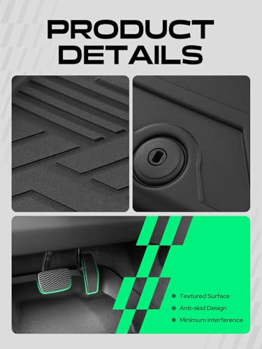 Automotive Floor Mats for Kia Sorento 2021 (4 Count)