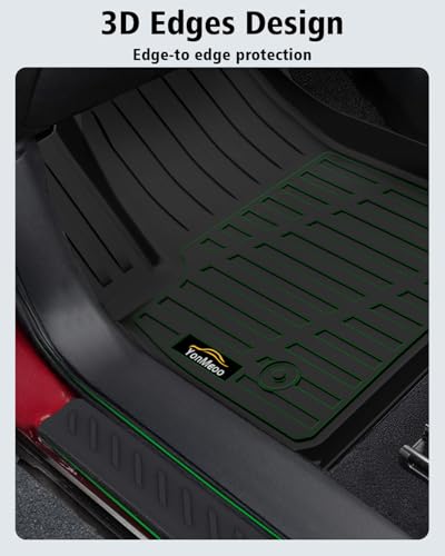 Floor Mats & Cargo Mat & Backrest Mat for Chevy Trailblazer FWD 2021 (160 Ounce)