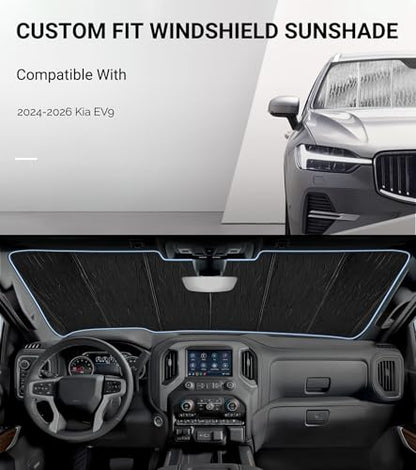 Windshield Sunshade for Kia EV9 2024