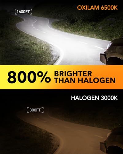 H7 Light Bulbs 6500K White (2 Count)