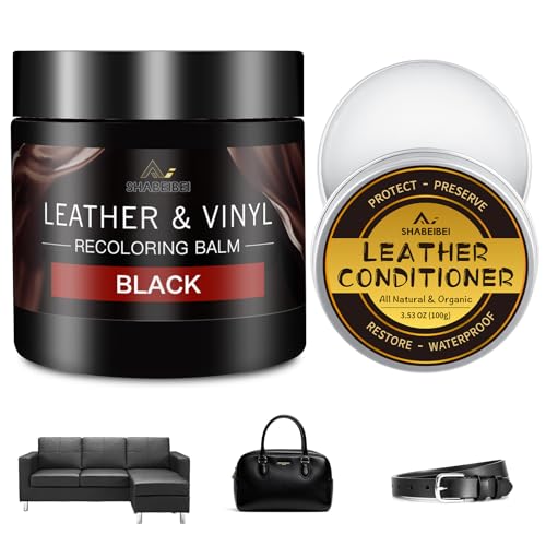 Leather Recoloring Balm with 100ml Mink Oil