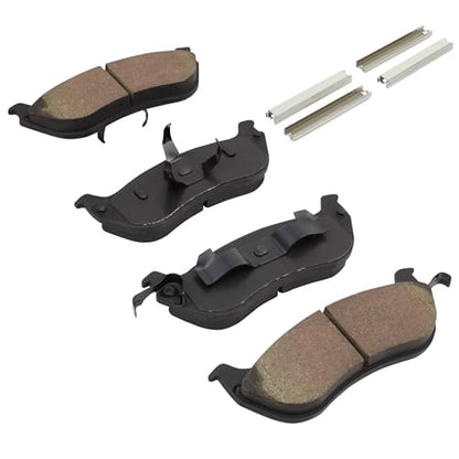 Rear Semi Metallic Brake Pads