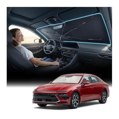 Windshield Sun Shade Umbrella for Hyundai Sonata 2011