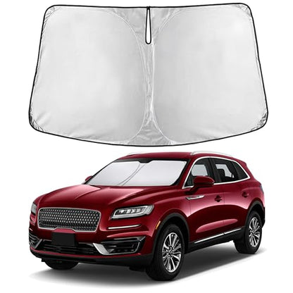 Windshield Sun Shade Compatible for Lincoln Nautilus 2019