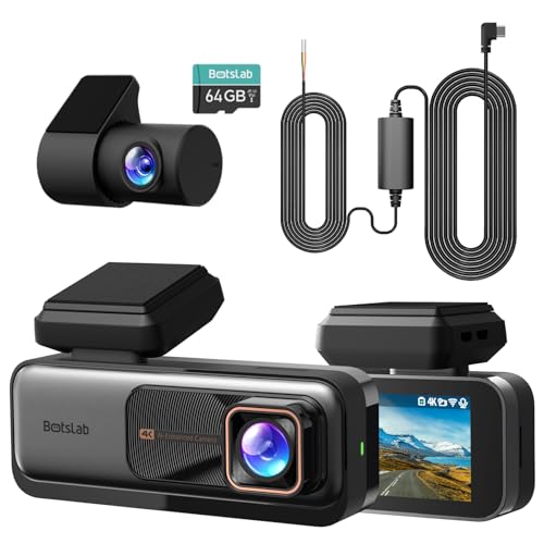 4k Dash Cam Front and Rear