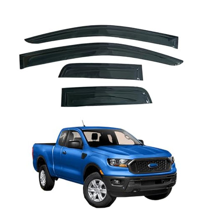 Tape On Rain Guards Compatible with Ford Ranger 19