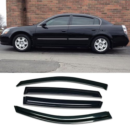 Window Visors Rain Guards for 2002 (4 Count)