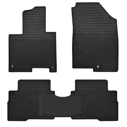 Car Floor Mats Custom Fit for Kia Sportage 2023 2024 2025 2026（Hybrid Only） Odorless Washable Heavy Duty Rubber